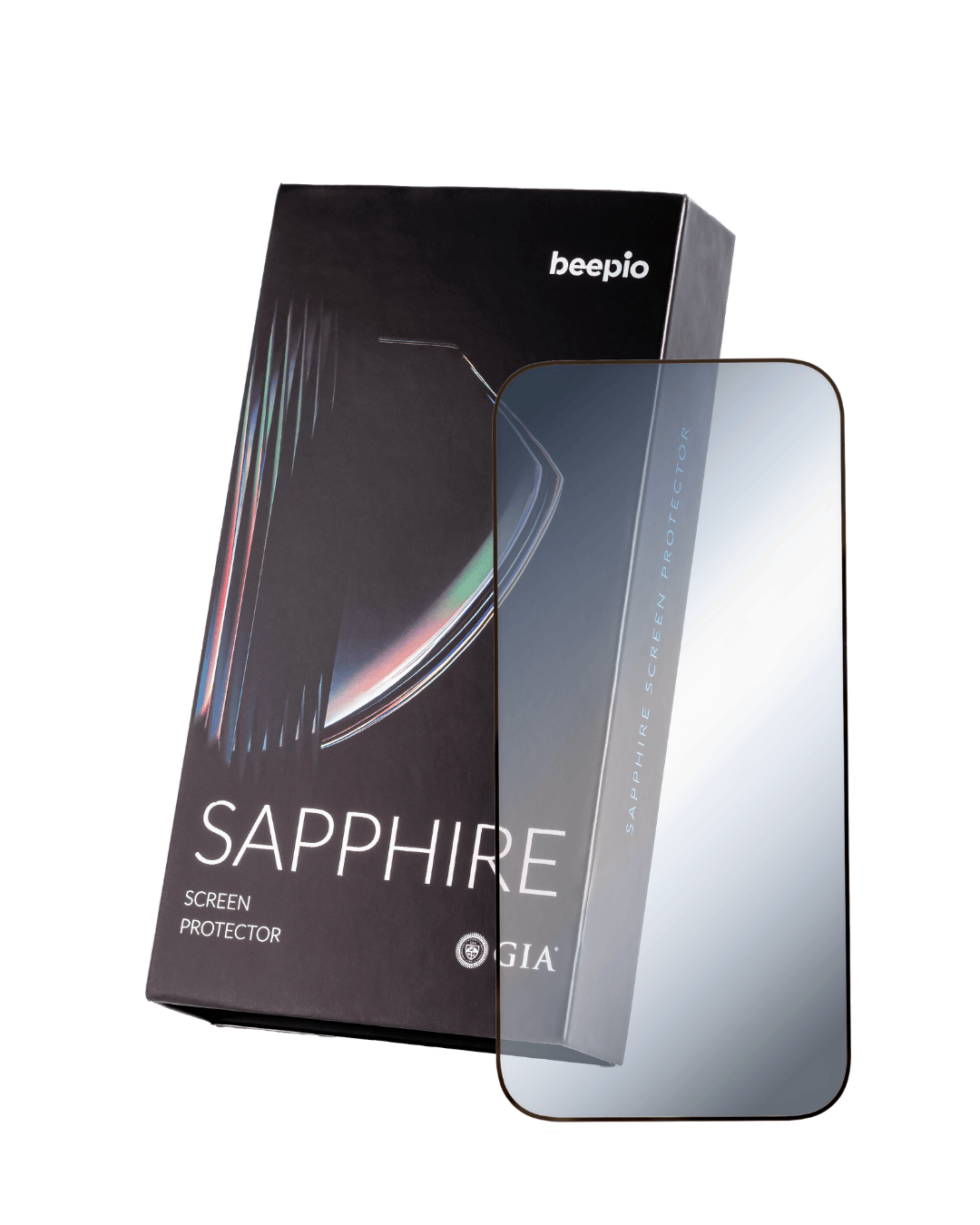 beepio 藍寶石螢幕保護貼 - 全還原 / 防窺視