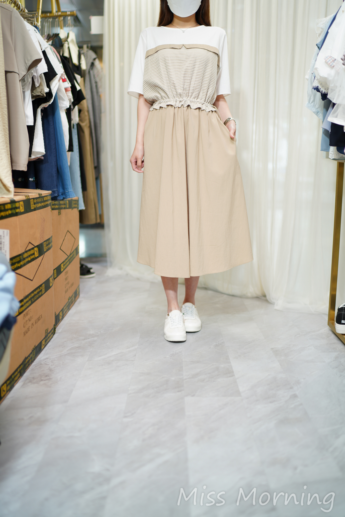 高質簡約假2件Ops(14558)