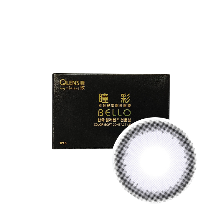 瞳妝彩色月抛(1片) 130   SILVER IRIS GRA灰