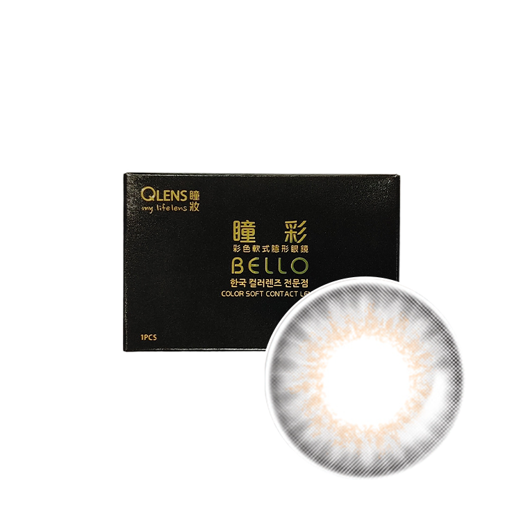 瞳妝彩色月抛(1片) 129   BAGLE BIG GRAY灰