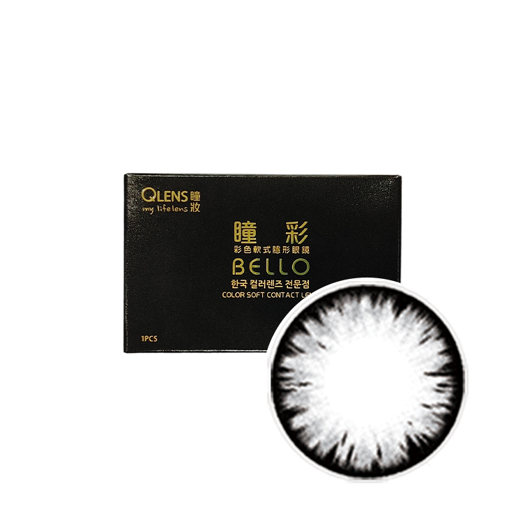 瞳妝彩色月抛(1片) 089 秋夢灰