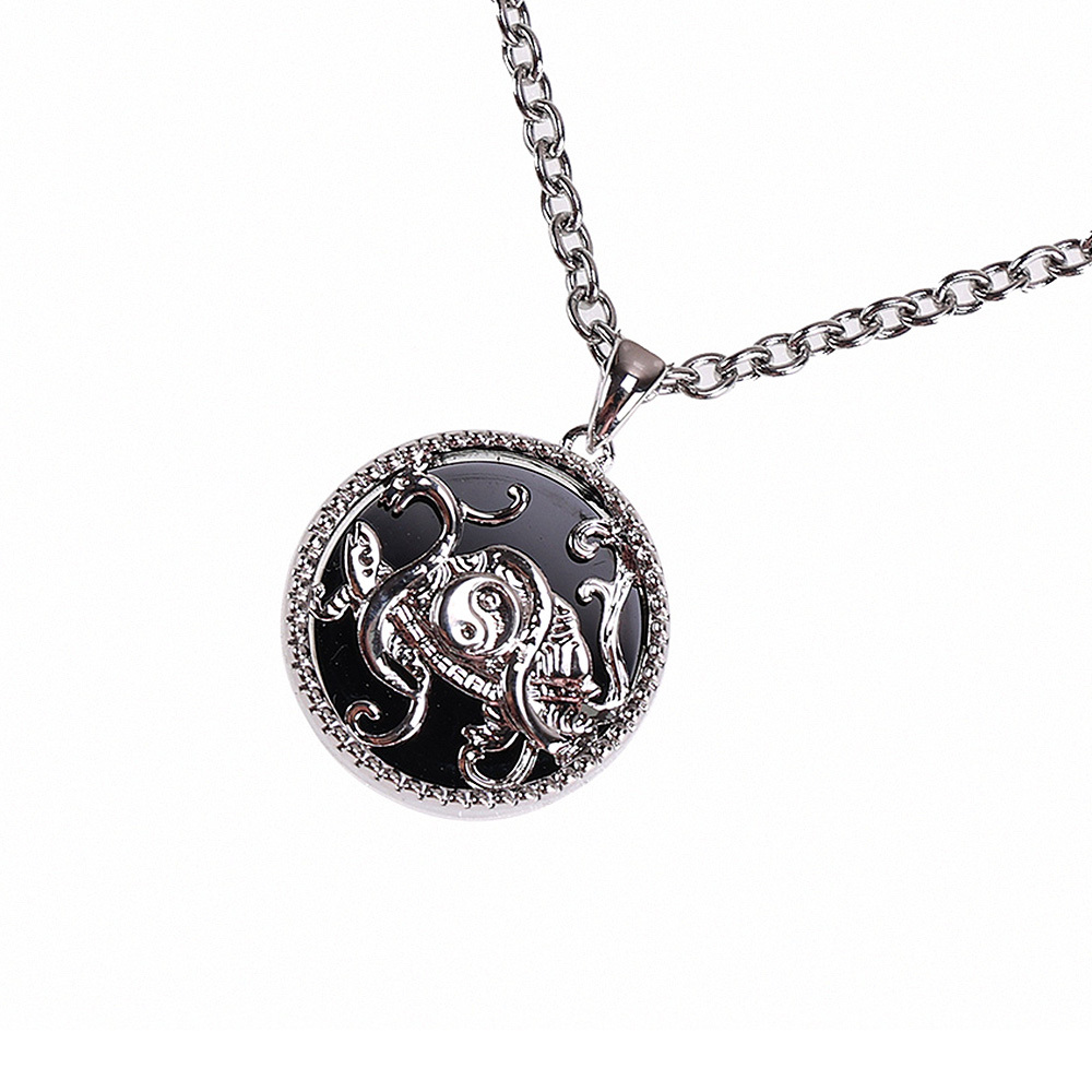 【風水好好玩】沉穩厚實四神獸項鍊-玄武