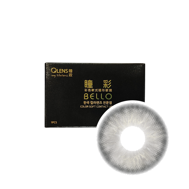 瞳妝彩色月抛(1片) 125 Nora Gray Green 灰綠