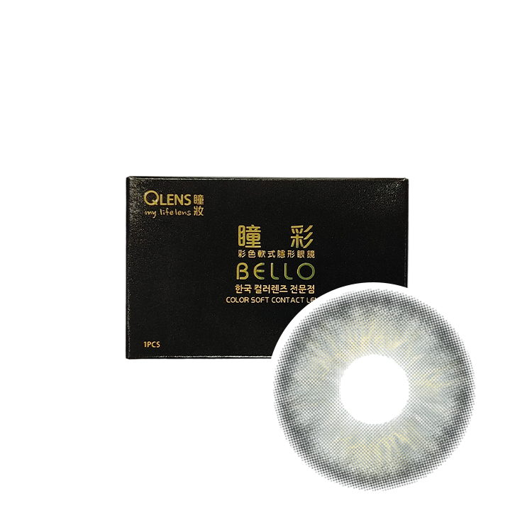 瞳妝彩色月抛(1片) 124 Nora Gray 灰