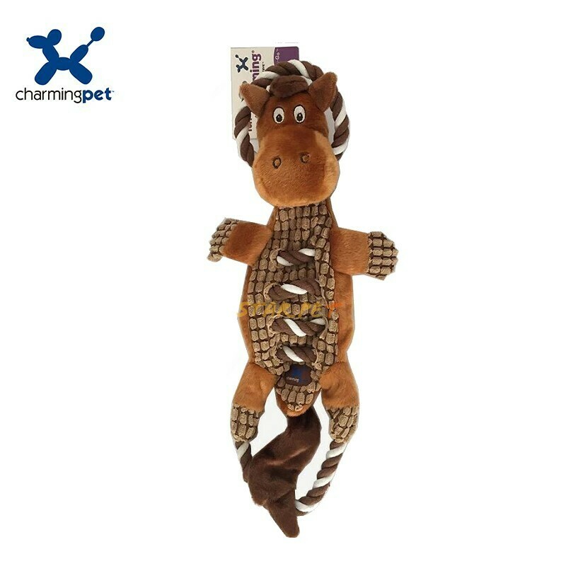 Charming Pet - Ropes-A-Go-Go Horse Dog Toys