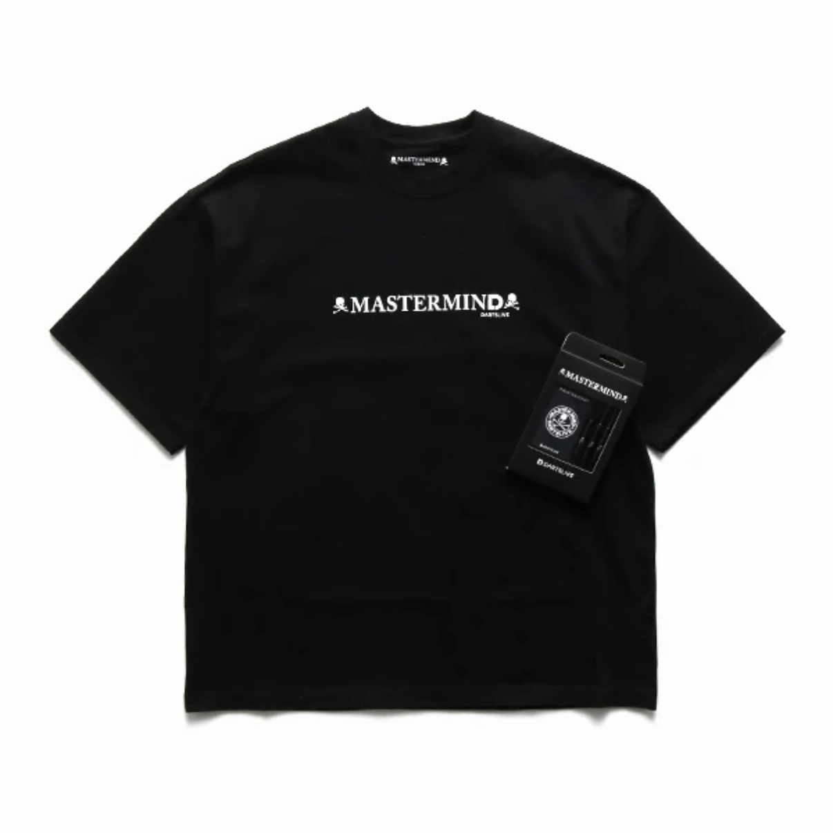 MASTERMIND TOKYO MT BOXY DARTSLIVE SET TEE 膠印 飛鏢 短Ｔ 組合商品 -25-071-126-0003-1-0