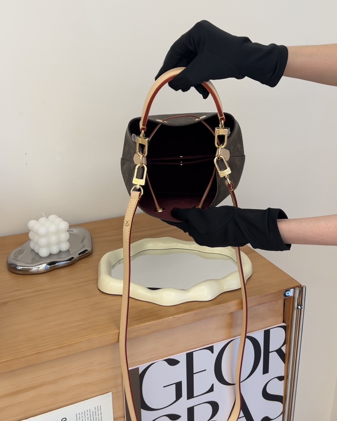 LV｜NEOONE BB水桶包 棕色老花 M46581