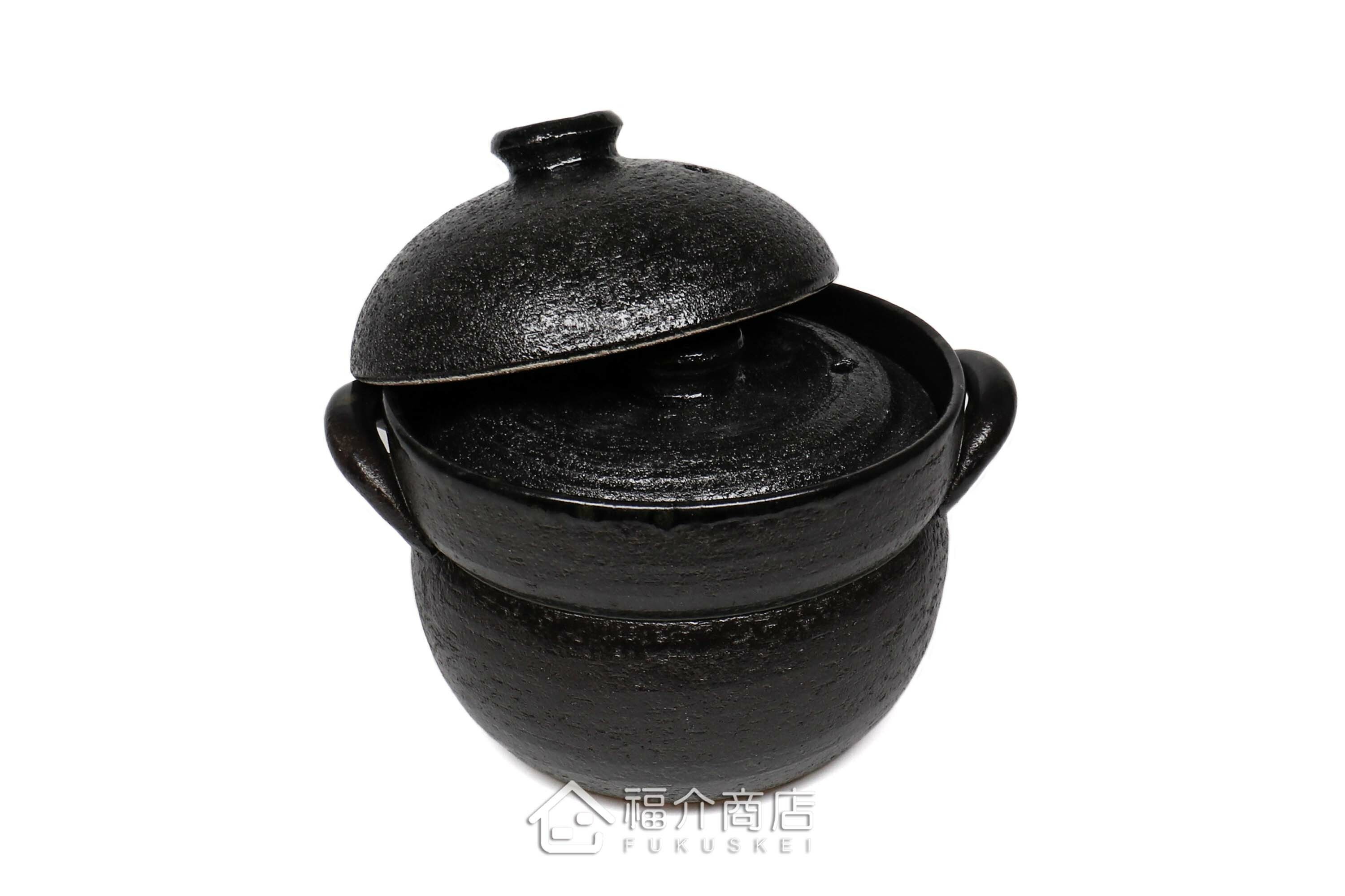 煮飯用陶瓷材質的飯鍋