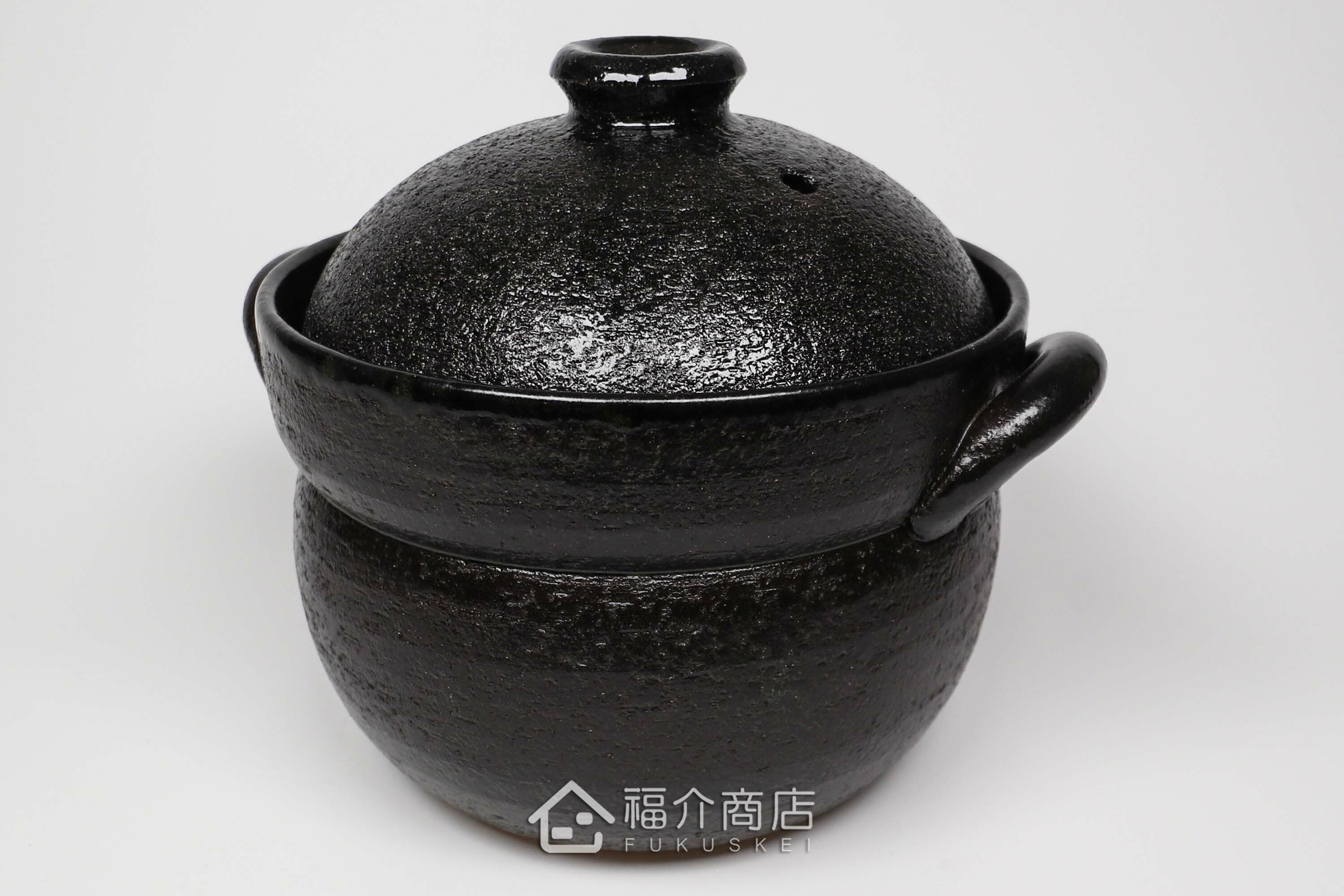 煮飯用陶瓷材質的飯鍋