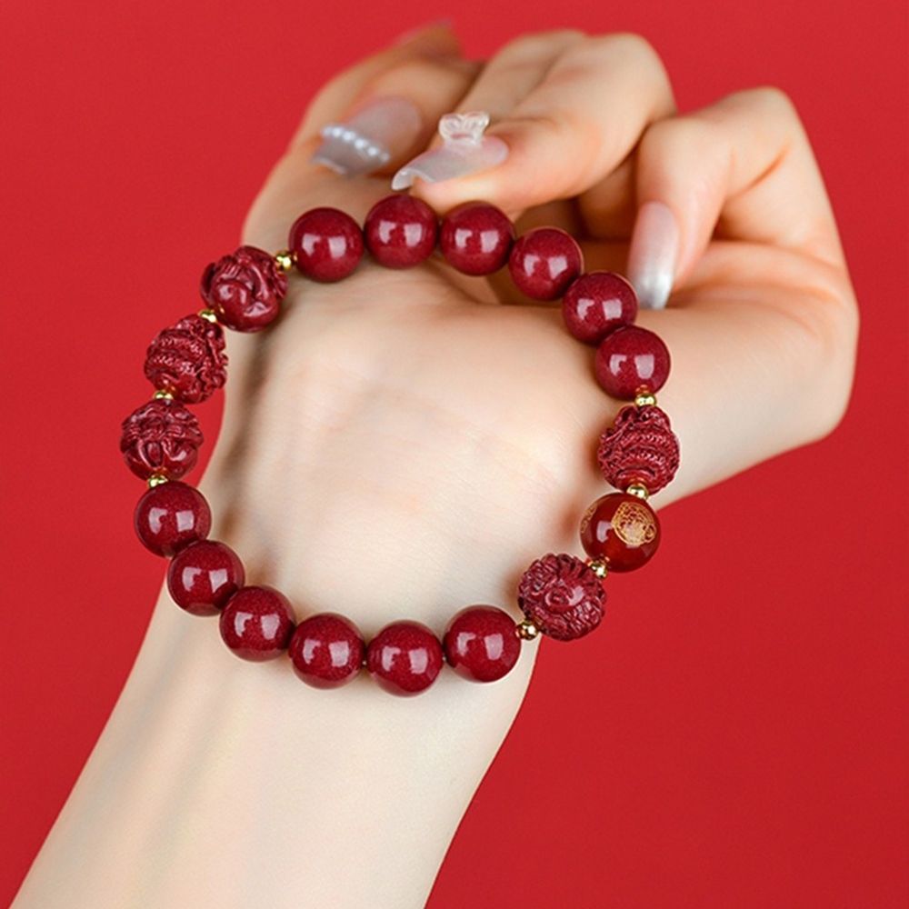 手鍊 佛珠 硃砂手鍊 紫金砂手鍊 三合六合手鍊 十二生肖 本命佛 生肖手串 紅瑪瑙手鍊 轉運手鍊 送長輩 禮物 089