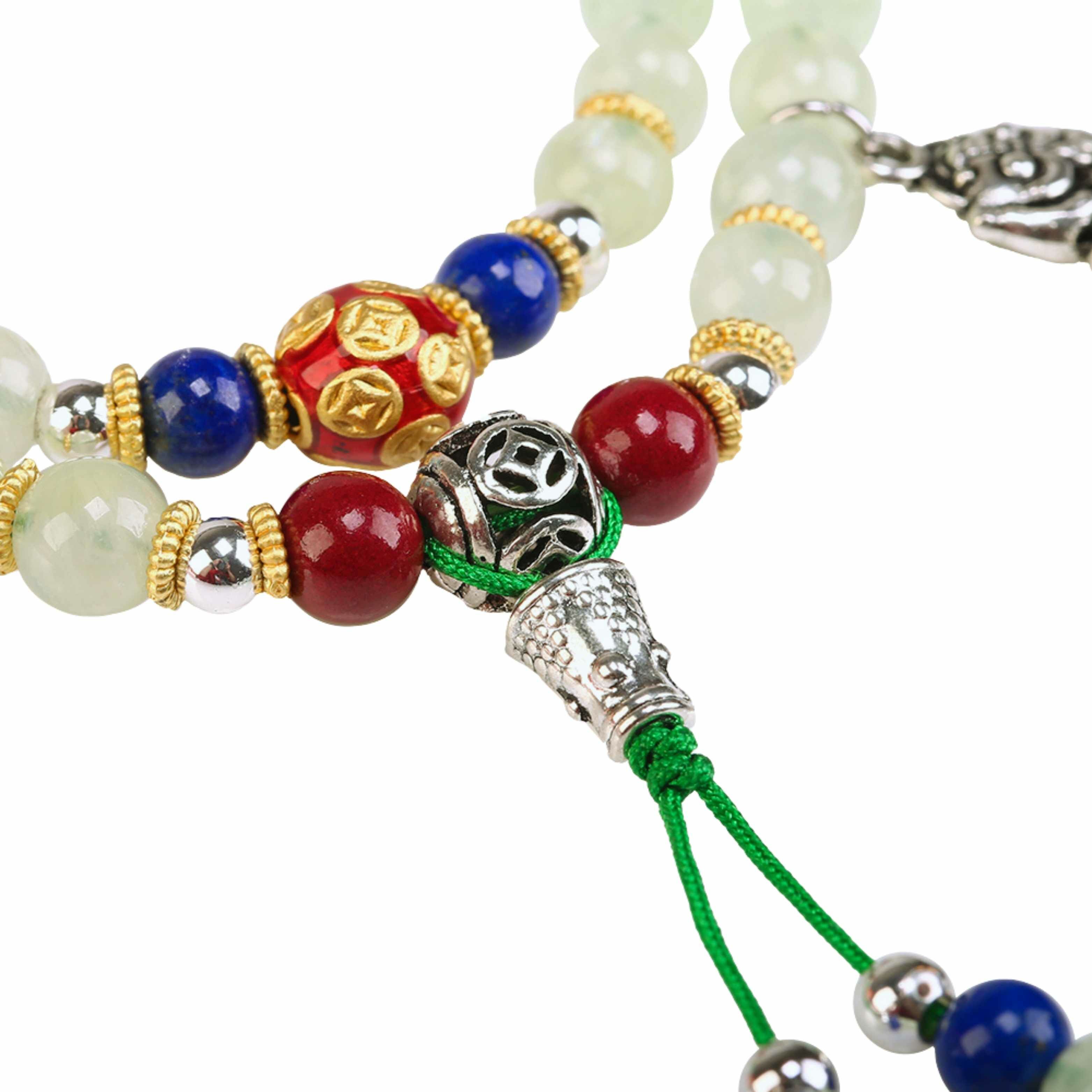 【風水好好玩】凝聚希望葡萄石念珠 (招正財/事業運/功名考運)