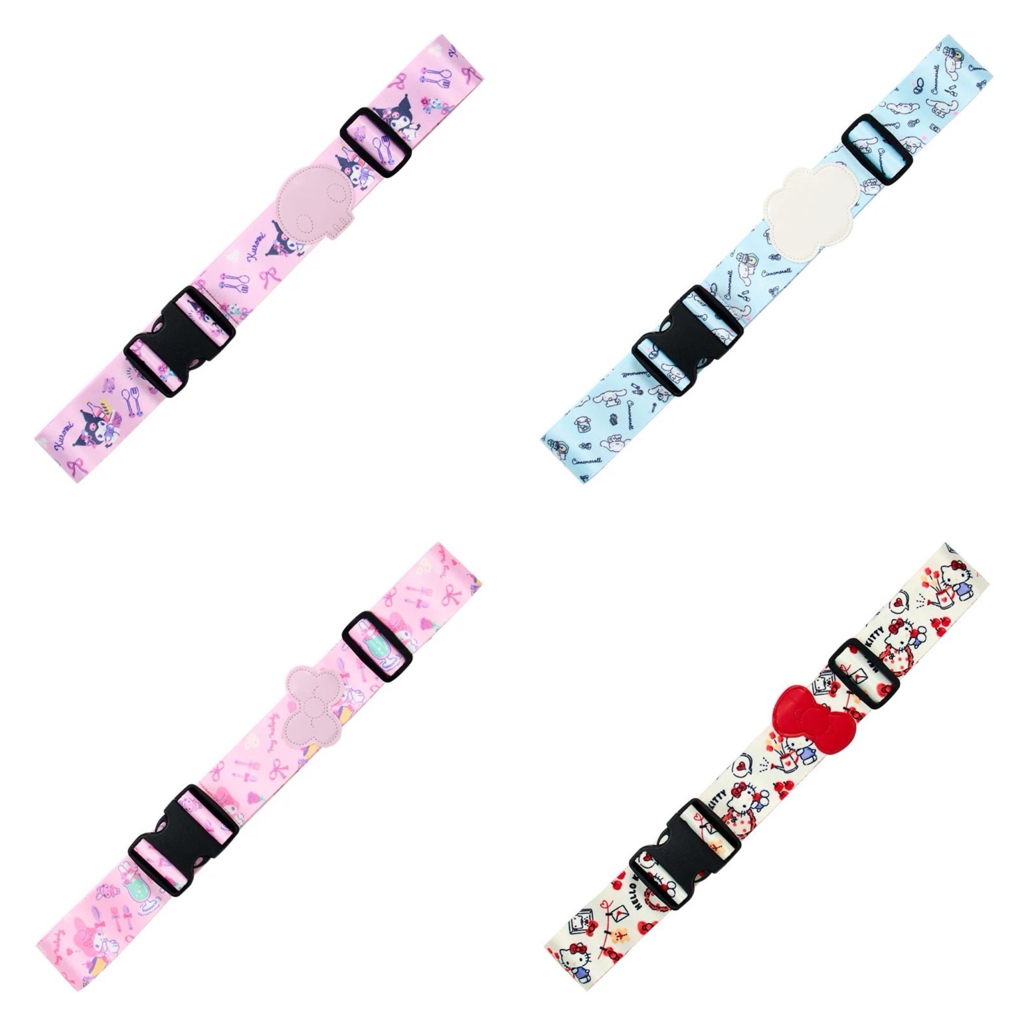 三麗鷗滿版行李束帶