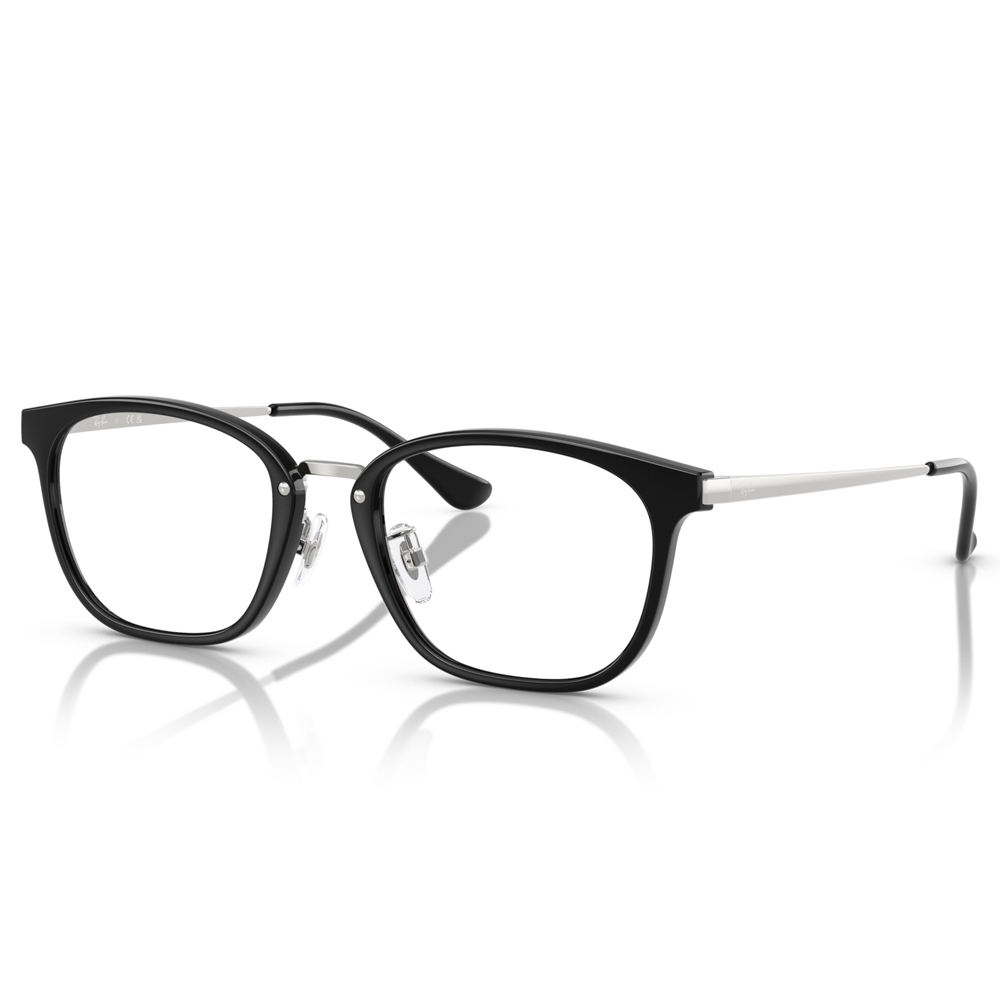 【RayBan】RB7247D 5753-51mm 方框光學眼鏡♣