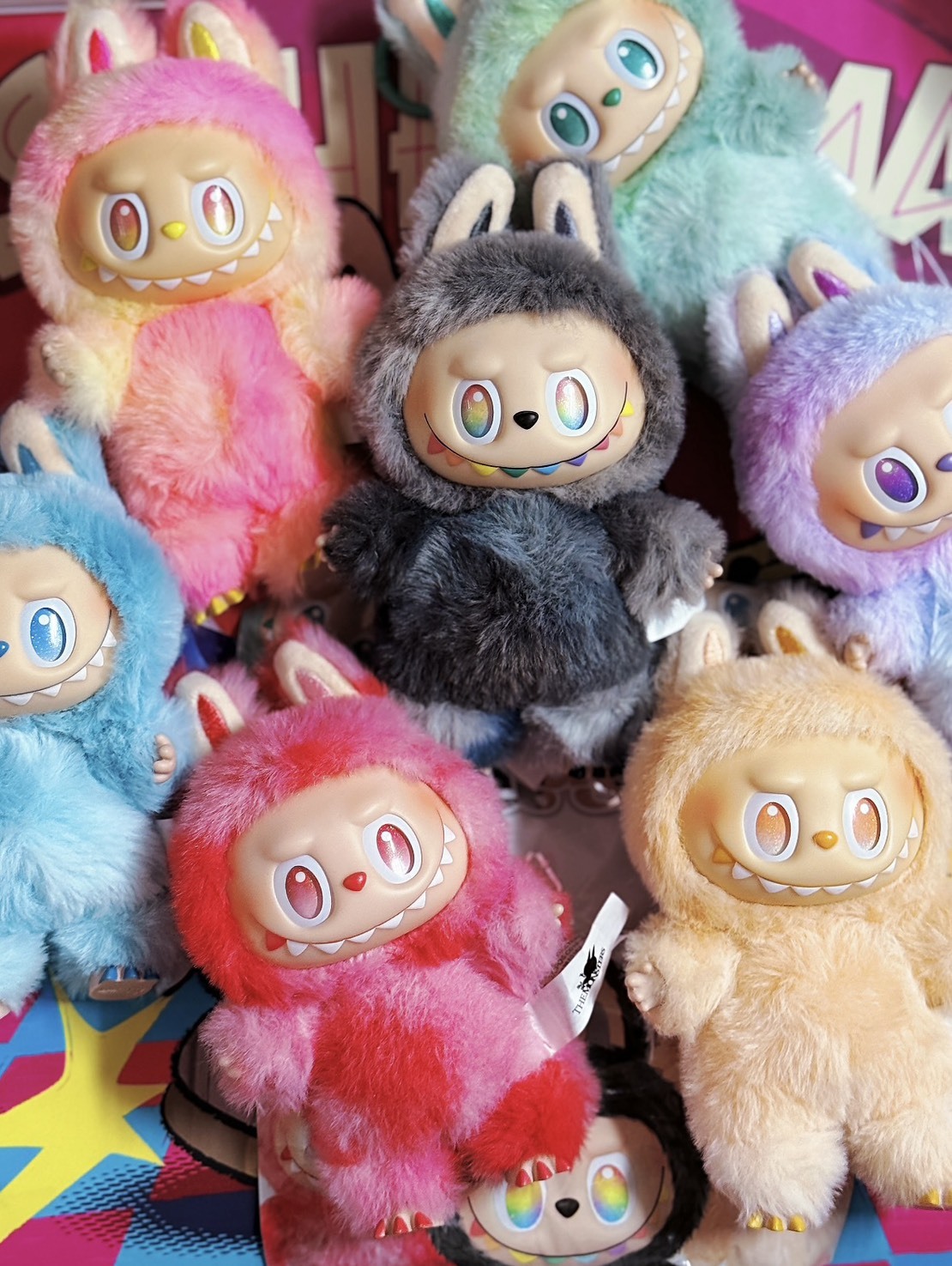 KTQ STORE ‧ POP MART 泡泡瑪特 Labubu 塘膠3.0毛絨吊飾 前方高能系列 盲盒