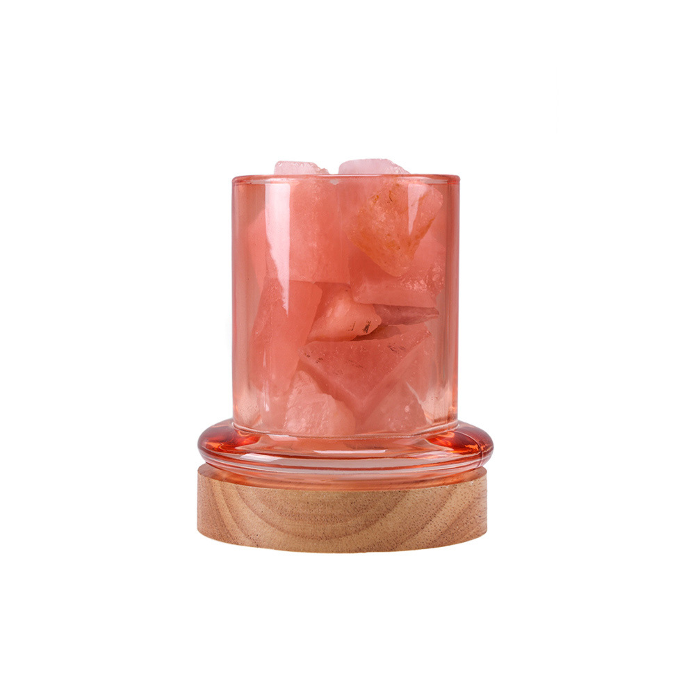 【風水好好玩】粉晶人緣桃花燈 (招貴人/好姻緣/招桃花/居家擺件)