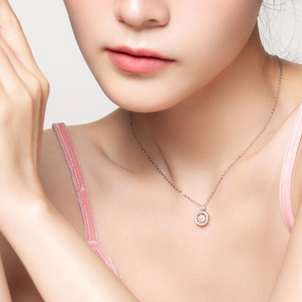 純銀項鍊 鑽石項鍊 銀項鍊 銀飾 女生項鍊 韓國項鍊 造型項鍊 閨蜜項鍊 情人節禮物 閨蜜生日禮物 氣質百搭項鍊 118