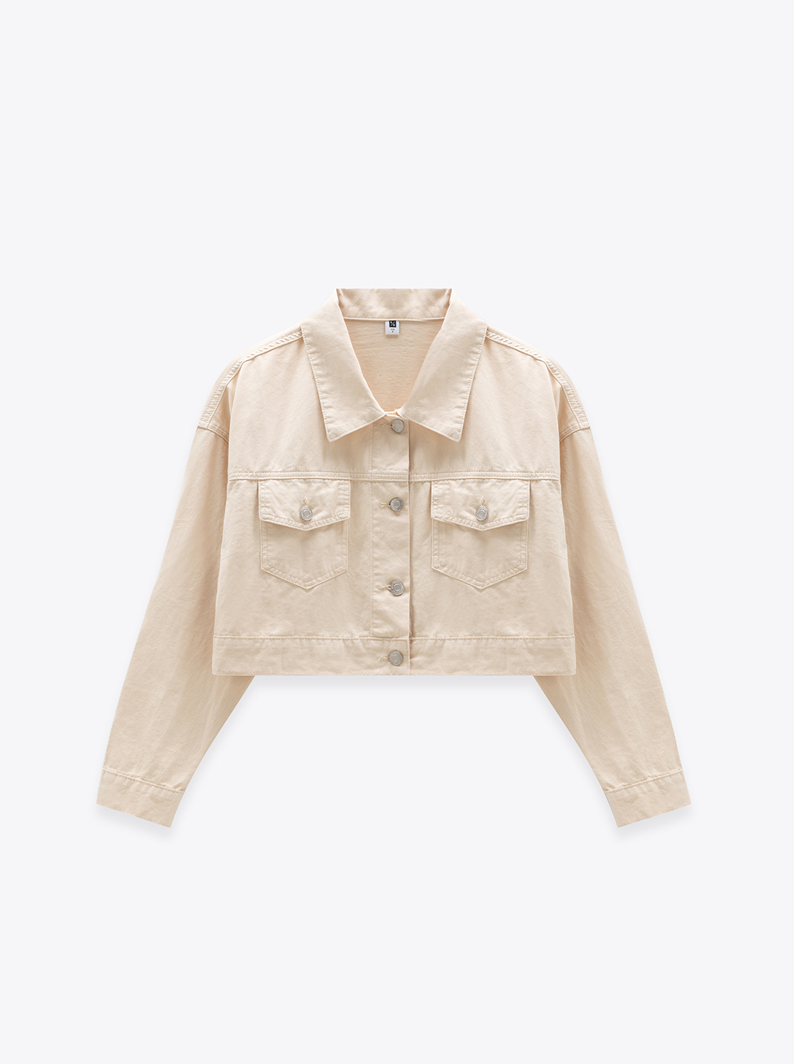 【期間限定】夏日輕薄斜紋短版外套