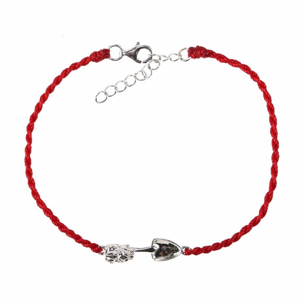 【風水好好玩】招財貔貅鏟錢紅線手鍊 (事業運/招財/辟邪護身)