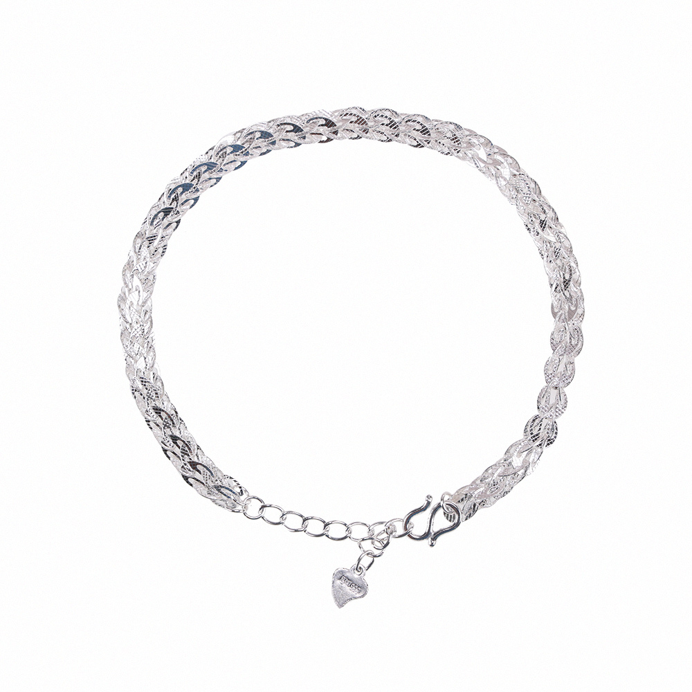 【風水好好玩】串串相連純銀手鍊 (消災除穢/淨化磁場/保平安)