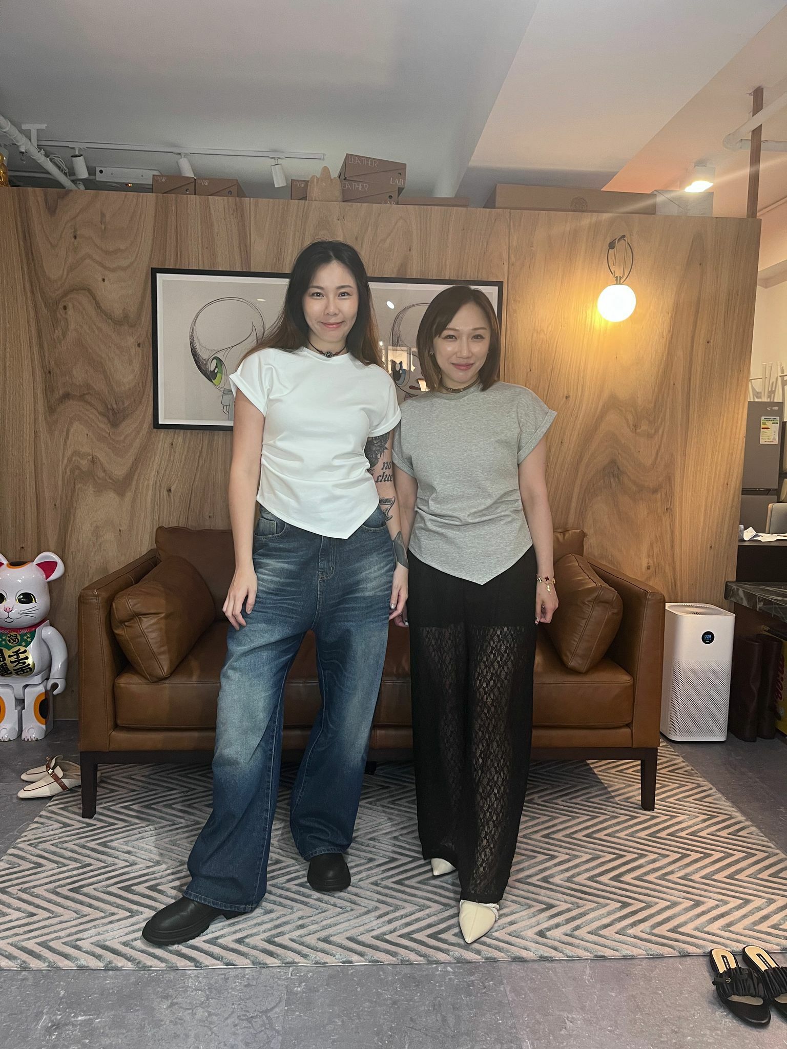 PM4234 歐美全蕾絲長褲 - 黑色