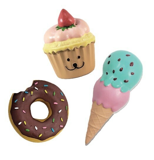 PLATZ-草莓杯子蛋糕啾啾玩具