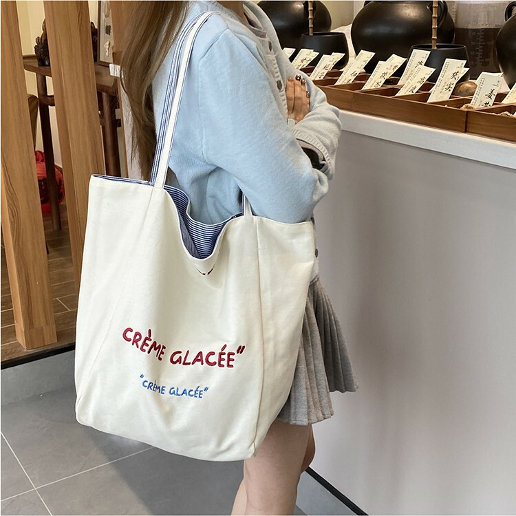 《5926》大容量正反雙面韓系單肩包