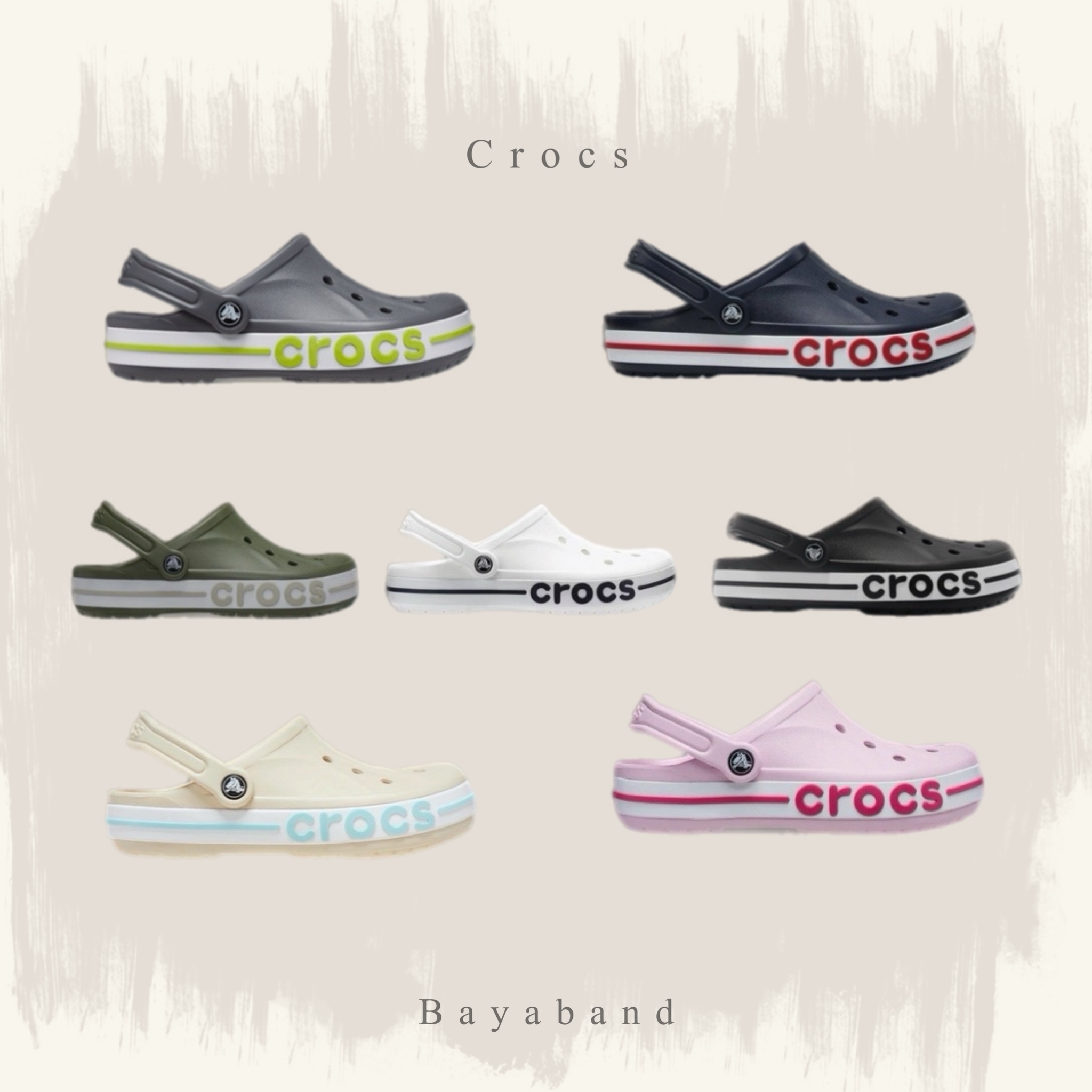 CROCS BAYABAND CLOG 貝雅卡駱班 洞洞鞋 共9款