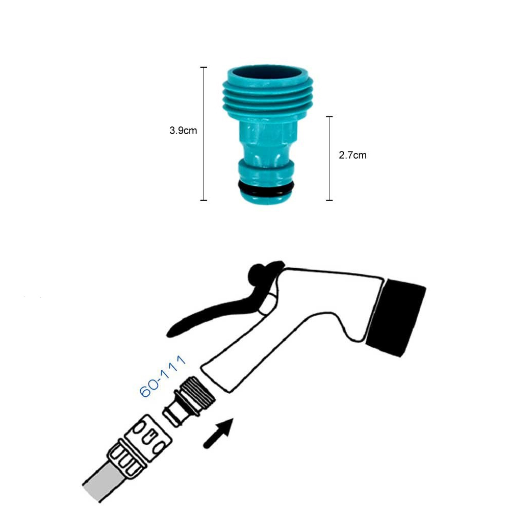 ＊中崙五金【附發票】噴水槍快速接頭 3/4" (6分) 60-111 噴水槍快速接頭 水管接頭 快拆接頭