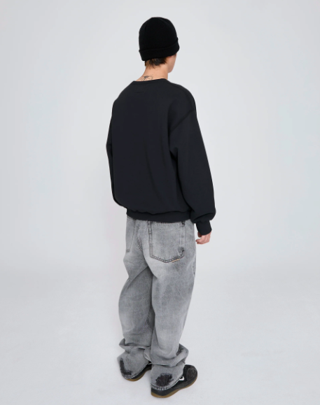 YESEYESEE Y.E.S TYPO SWEATSHIRT 大學T|FLOMMARKET