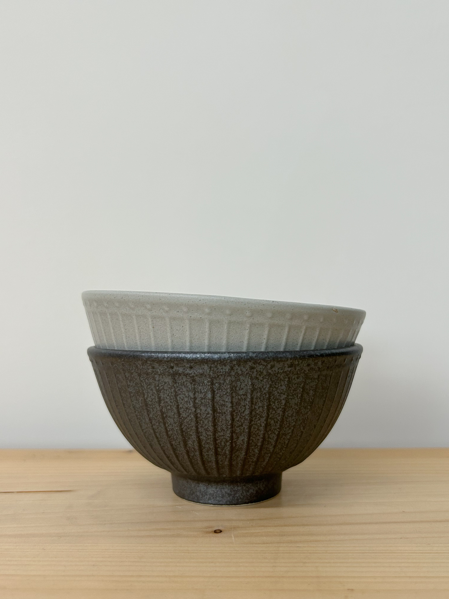 日本 美濃燒 Jyuso 十草 飯碗