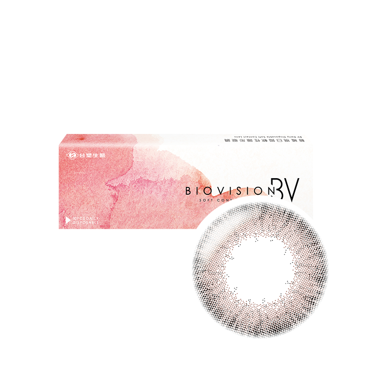 碧維視彩色日拋10片雪松柔棕