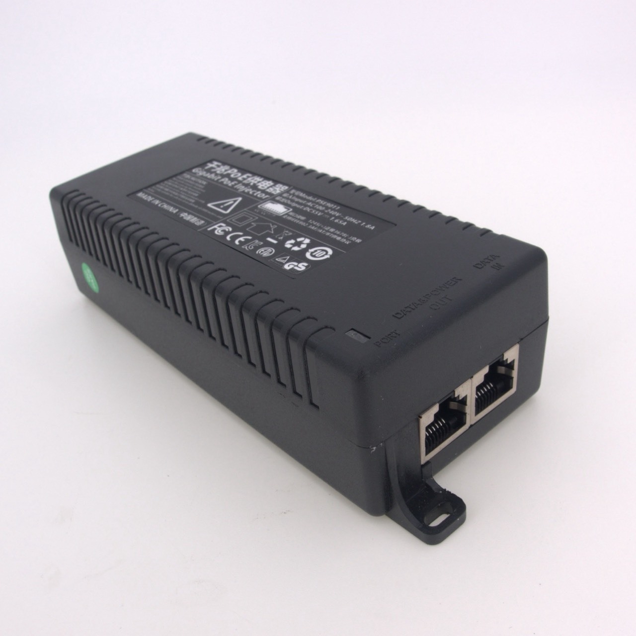 802.3bt/at/af POE Injector 電源套件 1G 48V 52V 55V 網路供電套件 90W