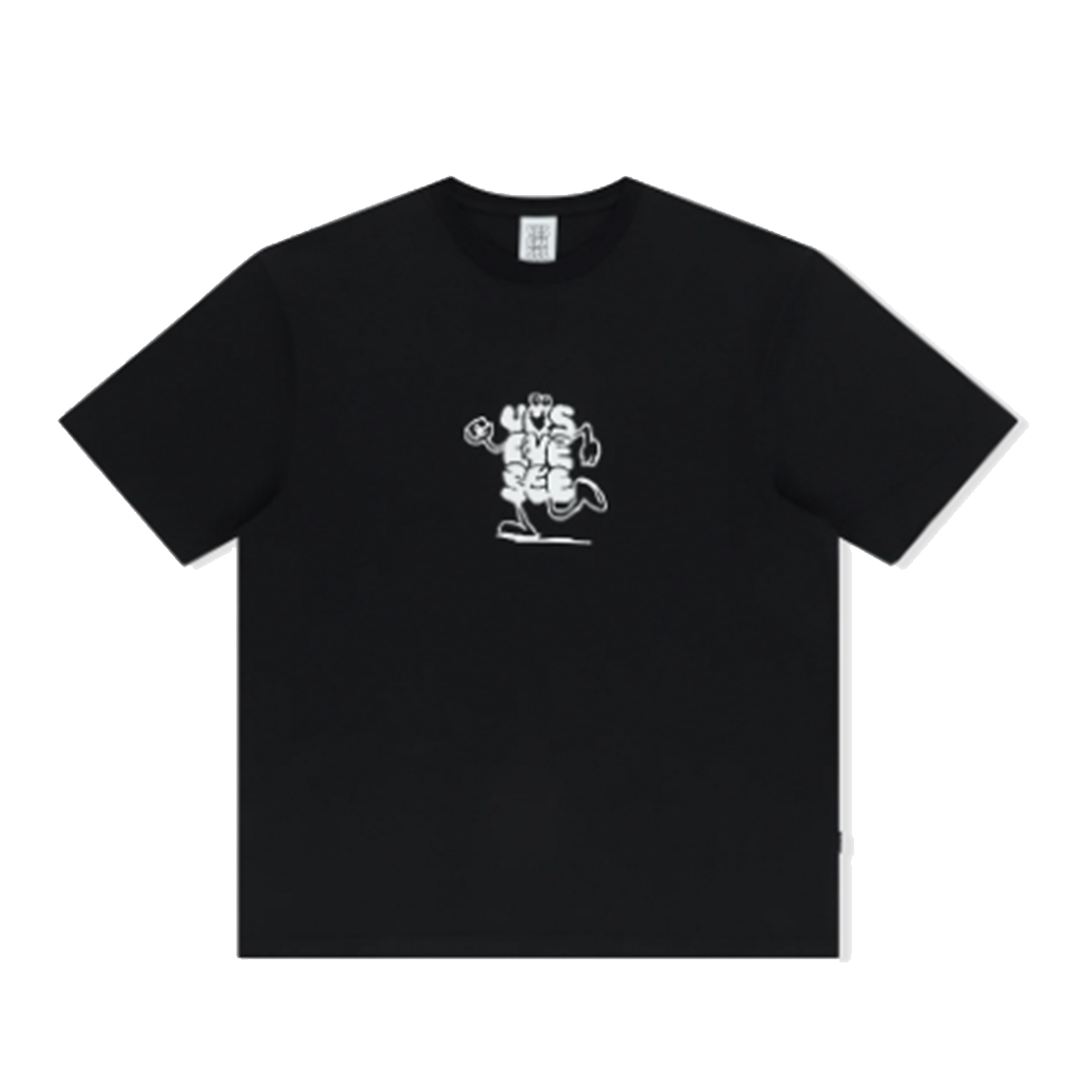 Tシャツ・カットソー YESEYESEE Alive Logo Tee 5SA045 yeseyesee® :: Alive Logo Tee Black
