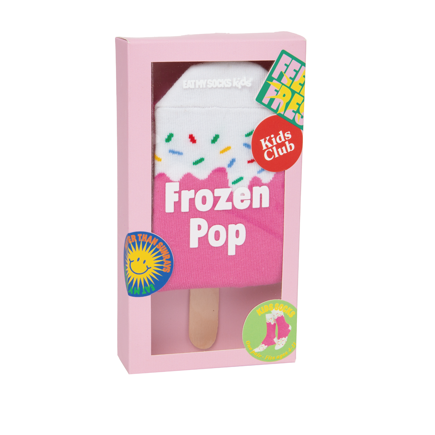 EAT MY SOCKS KIDS｜兒童襪子｜草莓冰棒