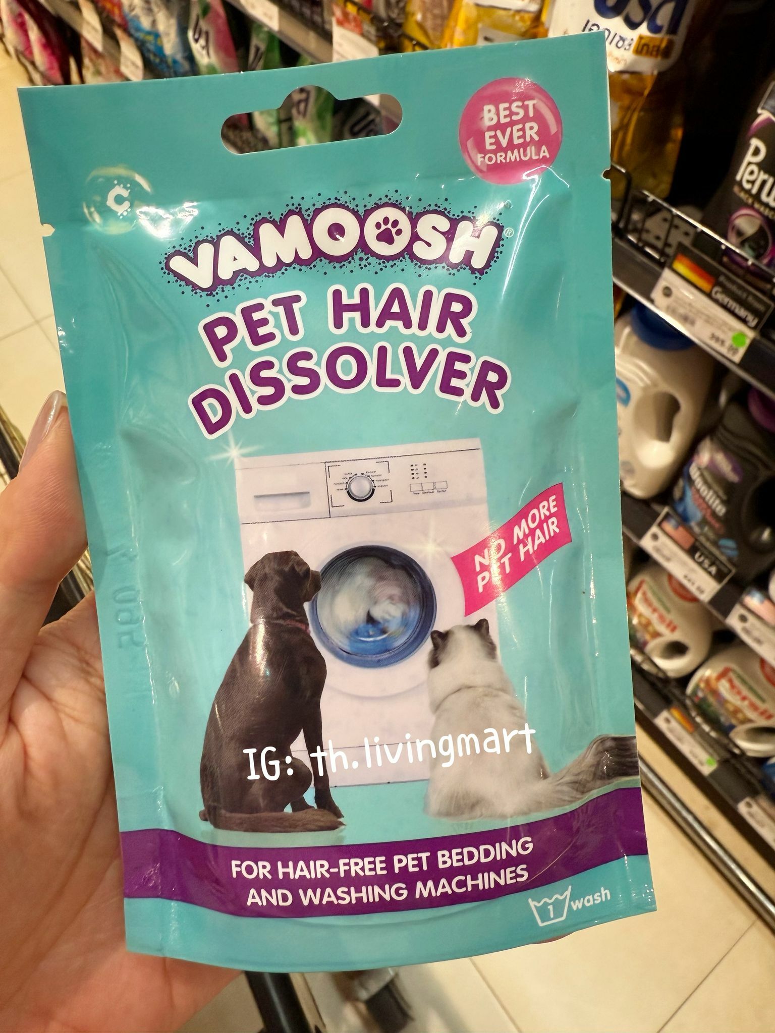 《Vamoosh 寵物毛髮溶解劑》