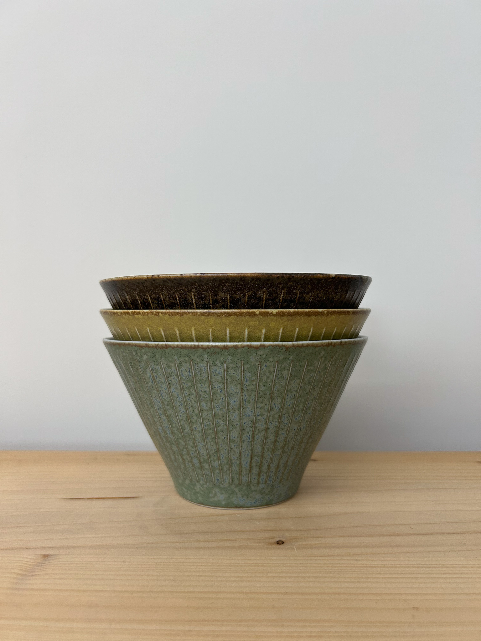 日本 美濃燒 Jyuso 十草 沙拉缽