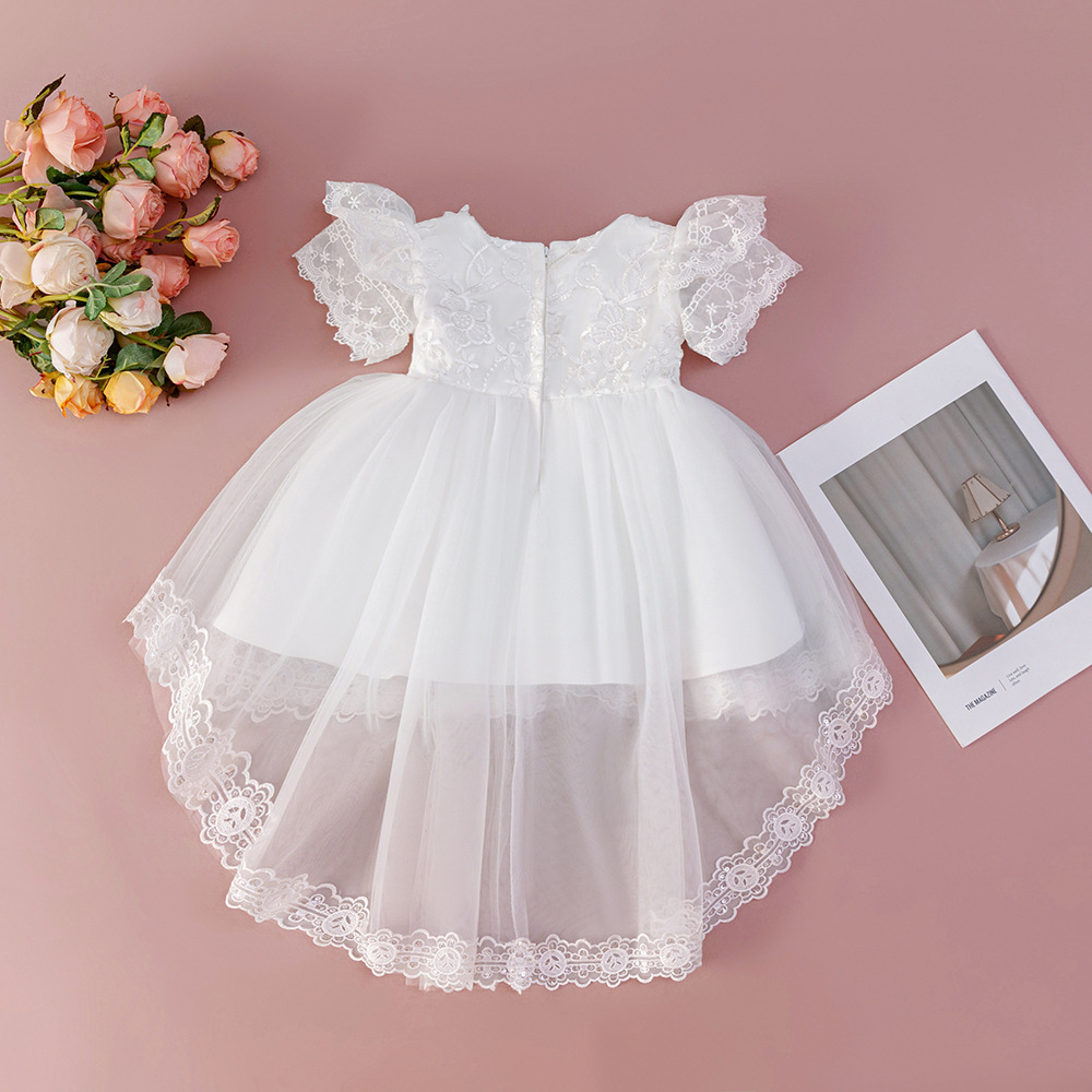 女寶寶 前短後長長紗裙禮服