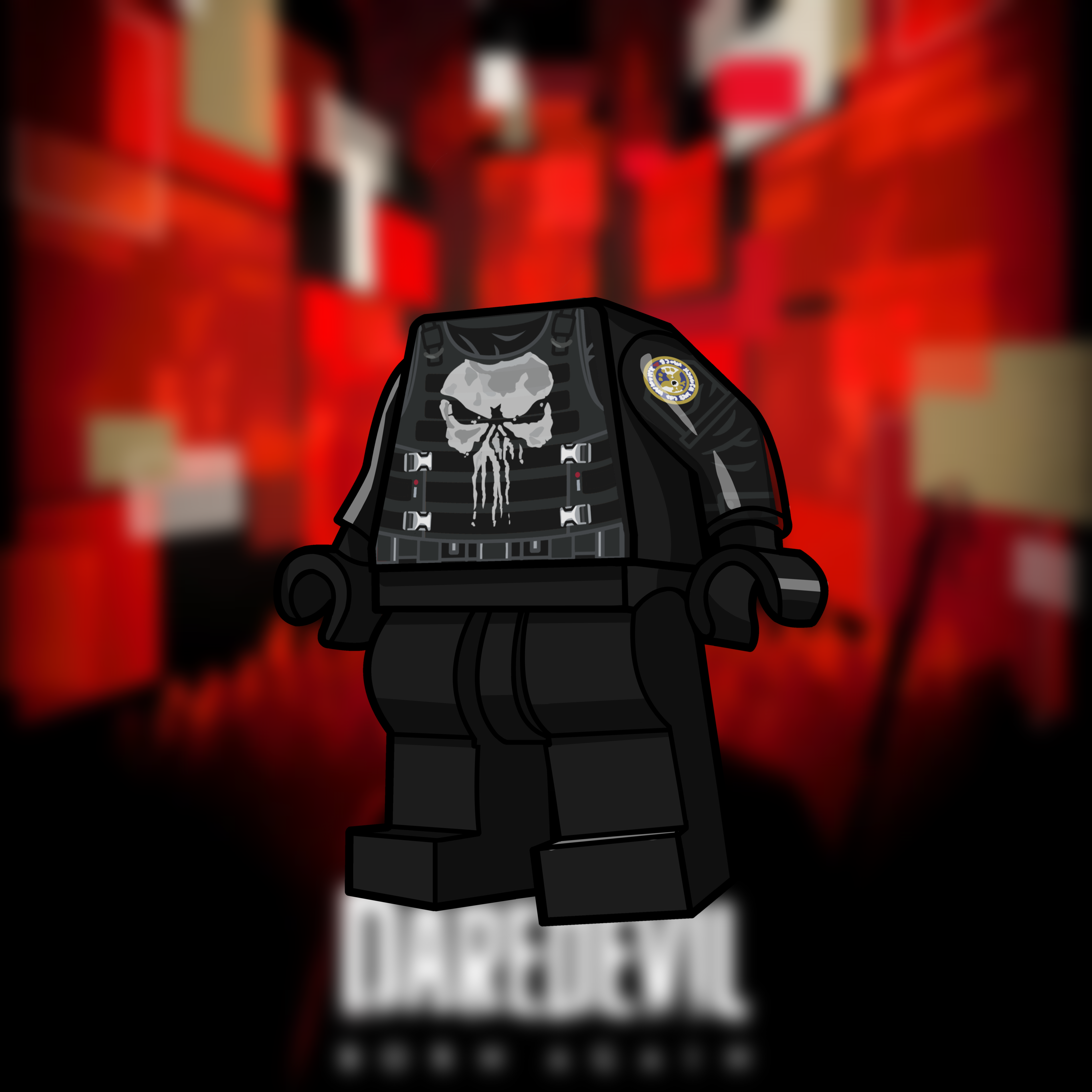 [infinite][Preorder] Daredevil: Born Again - Black Cop - Supplement Pack [UVprinted]