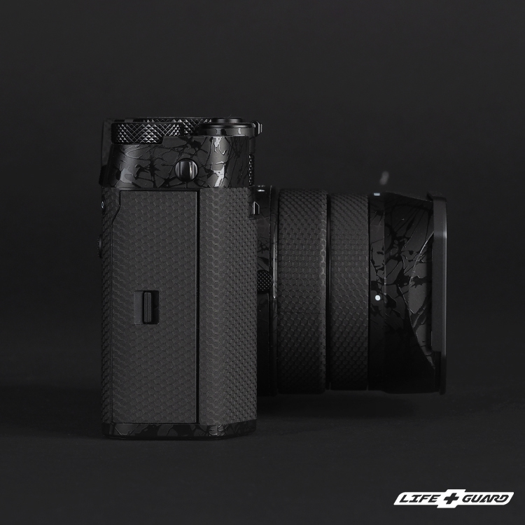 LIFE+GUARD FUJIFILM GFX100RF 相機鏡頭貼膜側面展示圖