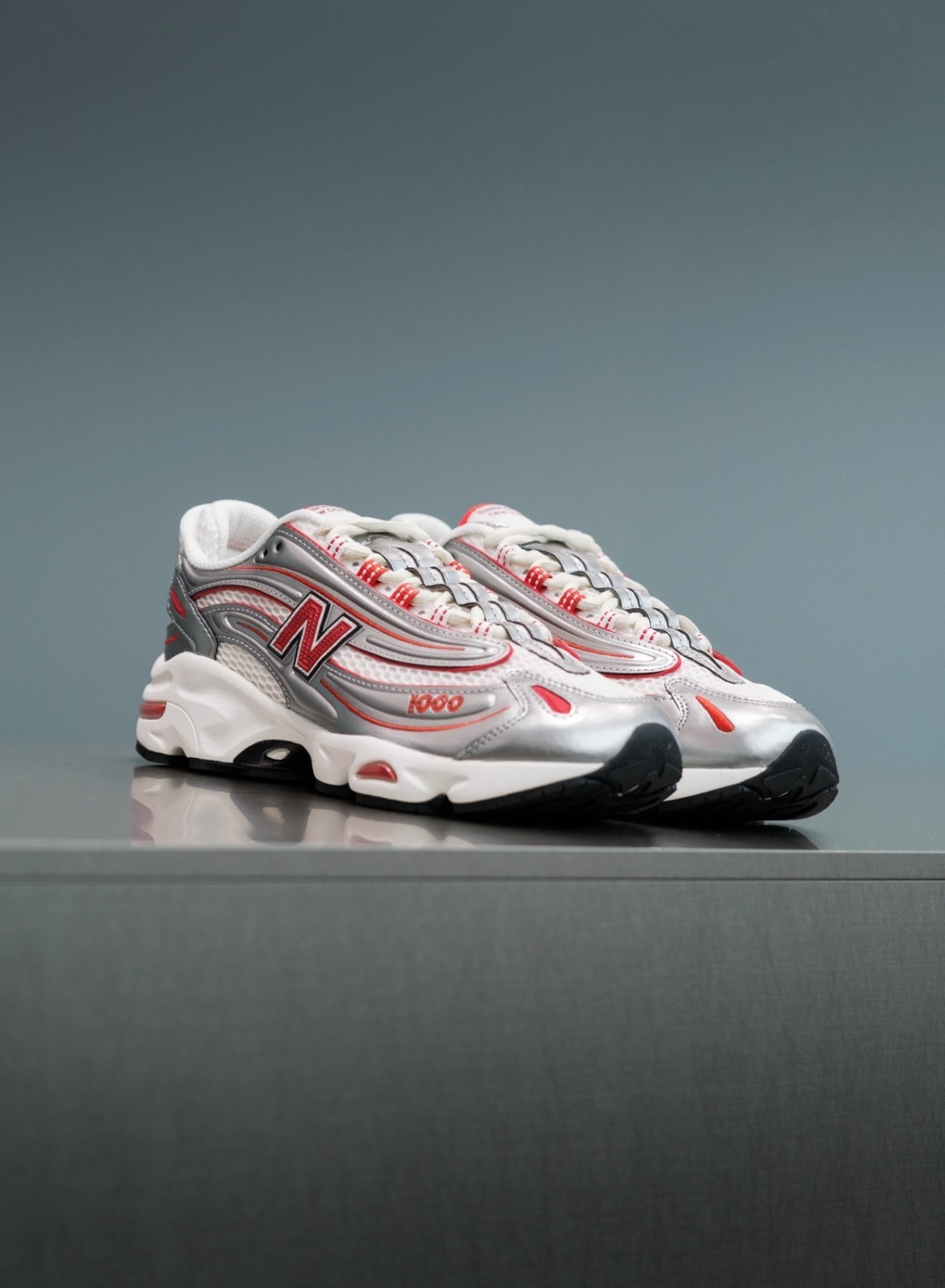 Thisisneverthat x NB 1000 銀紅聯名款