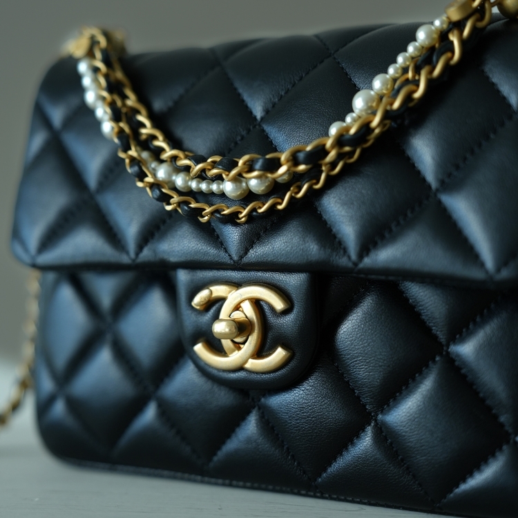 Chanel 珍珠鍊方胖