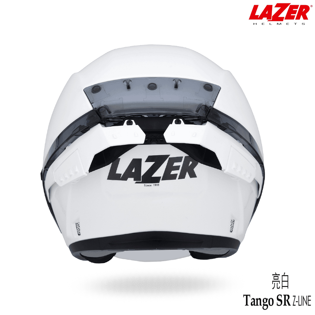 LAZER TANGO SR 素色 半罩安全帽 亮白