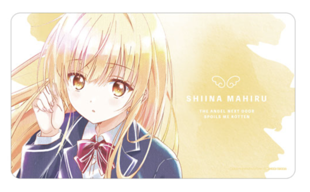 關於我在無意間被隔壁的天使變成廢柴這件事 椎名真晝 橡膠桌墊 ver.B