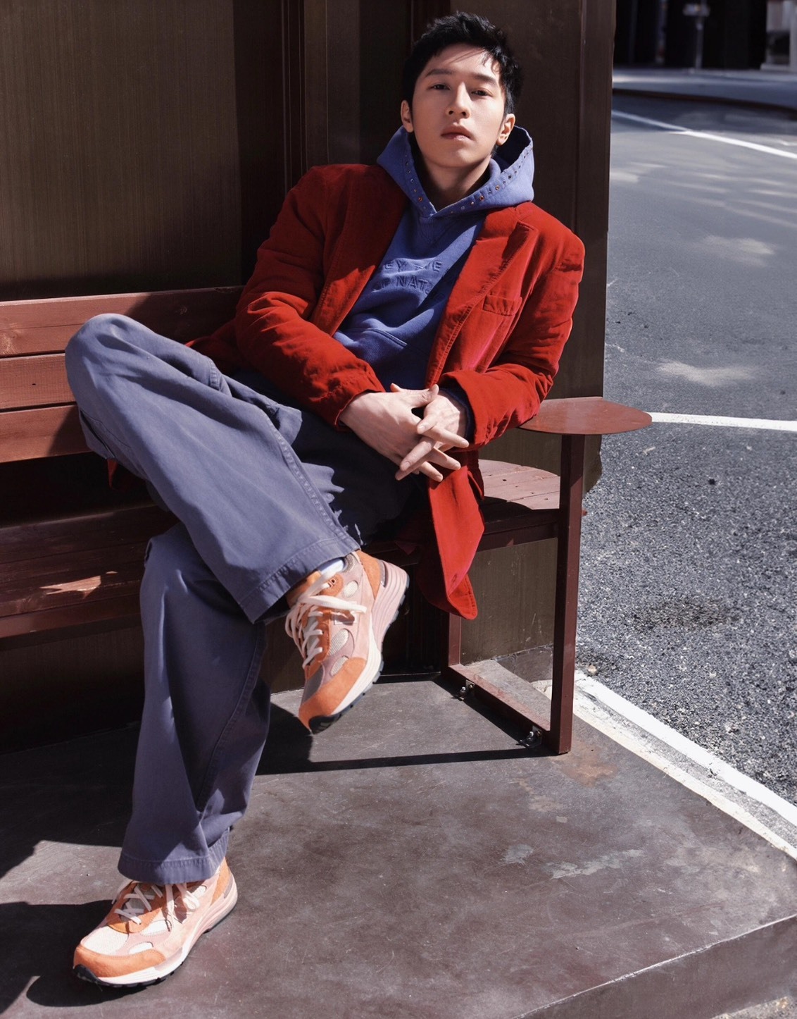 Joe Freshgoods x NB 992 灰橙聯名款