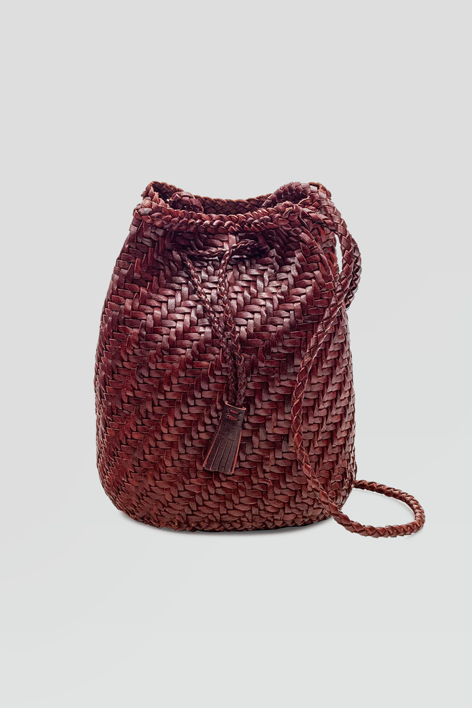 Dragon Diffusion｜POMPOM 真皮編織水桶包