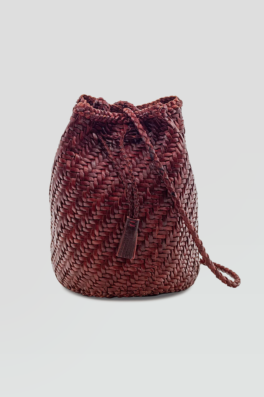 Dragon Diffusion｜POMPOM 真皮編織水桶包