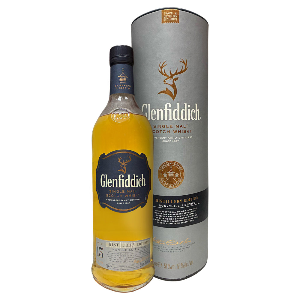 Glenfiddich 15 Years Old Distillery Edition 51% (1 Lite)