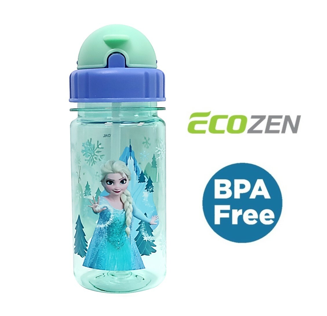 迪士尼魔雪奇緣 - 便攜式吸管水樽(250ml)