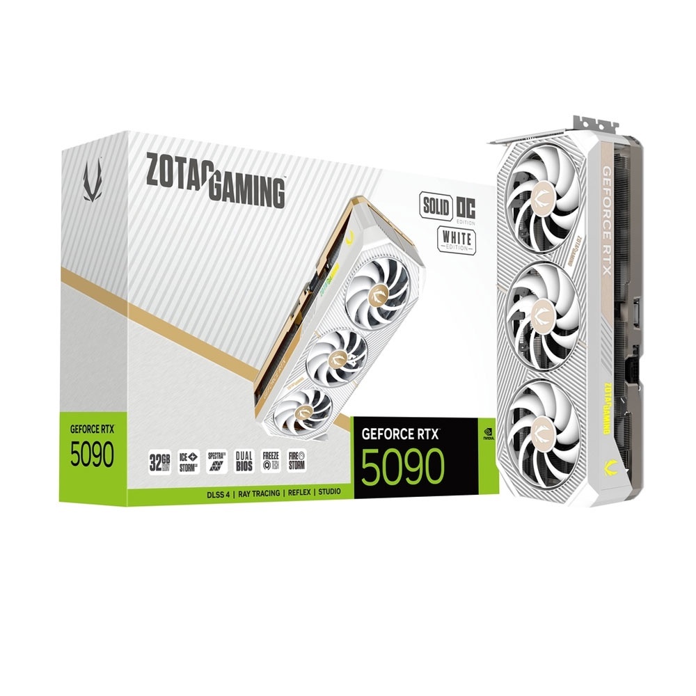 ZOTAC 索泰GAMING GeForce RTX 5090 SOLID OC White Edit