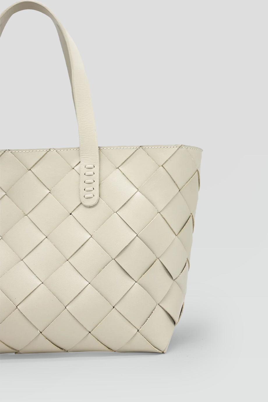 Dragon Diffusion｜CROSSOVER 真皮寬版編織托特包